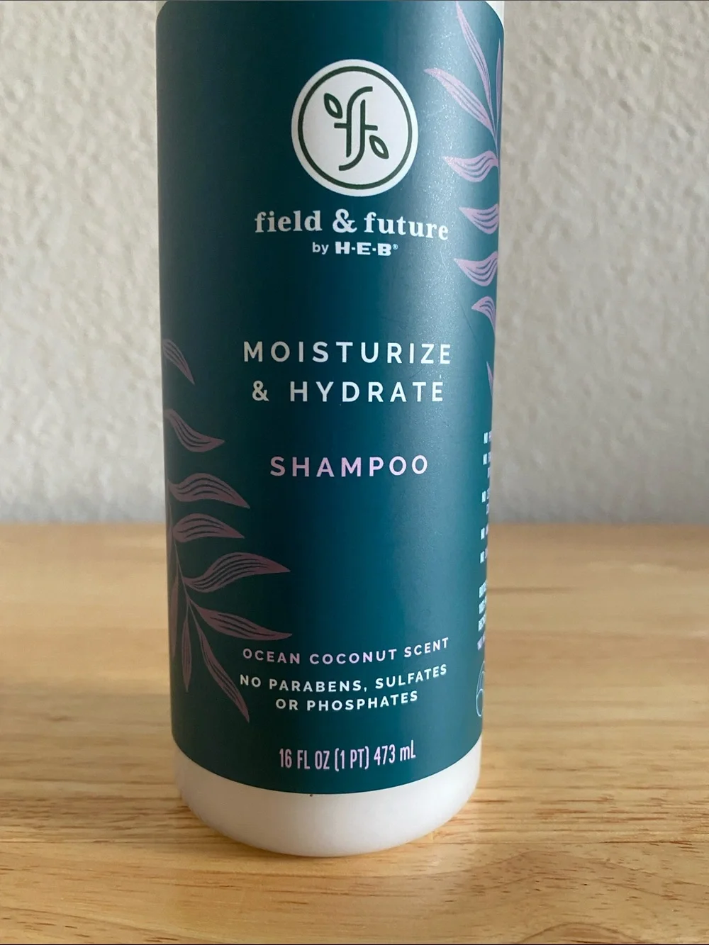 HEB Field and Future Moisturize & Hydrate Shampoo (ocean coconut scent)